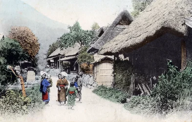 Parasztlakás, Japán, XX. század