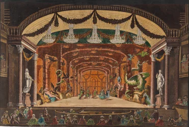 Peep Show Image, 1770 körül.