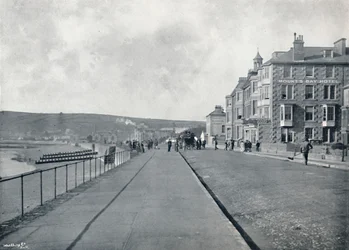 Penzance – Az esplanád, 1895