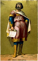 Pepin dHeristal, frank uralkodó, XIX