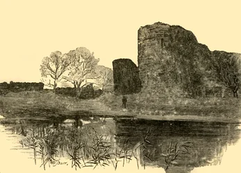 Pevensey kastély, 1898.