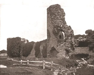 Pevensey kastély, Sussex, 1894.
