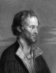 Philipp Melanchthon, 16. századi német protestáns reformátor, 1836.