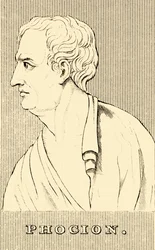 Focion, Kr.e. 402-c318, 1830.