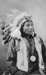 Picket Pin, Dakota Sioux North American Plains Indian, 1900. sz