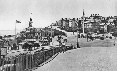 Pier Approach, nyugat felé nézve, Bournemouth, Dorset, 1910-es évek