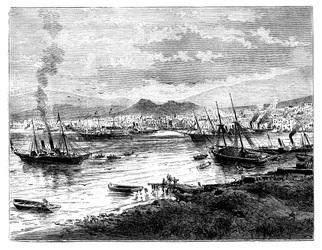 Pireusz, Athén, Görögország, 1888
