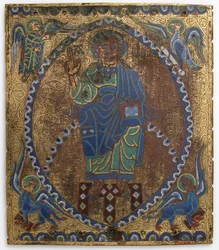 Krisztus felségtáblája, francia, 12-13. század.