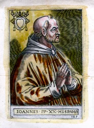 János pápa XXI. 1215-1277, c19. század