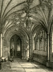 Porsche a Szent Sír-templomból, 1872.