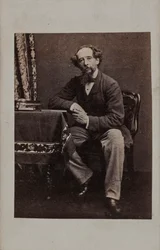 Charles Dickens portréja 1812-1870, 1860-as évek.