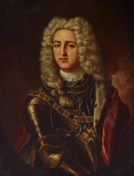 III. Christian, Zweibrücken-Birkenfeld gróf nádor portréja 1674-1735.