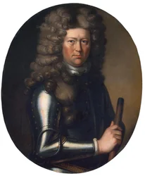 Cornelius Cruys 1655-1727, az orosz birodalmi haditengerészet admirálisának portréja, 1. fele