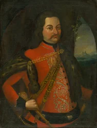 Gróf Georgius Csáky portréja