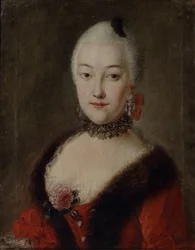 Contesse Jekatyerina Lobanova-Rosztovszkaja portréja 1735-1802, 18 tonna centura