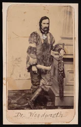 Dr. John Maynard Woodworth portréja 1837-1879, 1879 előtt.