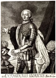 Anthony Ulrich brunswicki herceg portréja 1714-1774