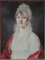 Elizaveta Alekszejevna Arsenyeva portréja, szül.: Stolypina 1773-1845, 19. század eleje