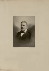 Emile Guimet portréja 1836-1918.