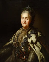 II. Katalin császárné portréja