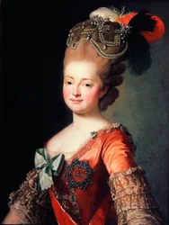 Mária Fedorovna császárné portréja, 18. század vége vagy 19. század eleje