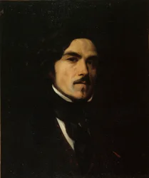 Eugène Delacroix portréja 1798-1863, c. 1840