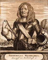 Frigyes Vilmos 1620-1688, brandenburgi választófejedelem, Poroszország hercegének portréja, 1675.