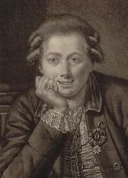 Giusto Ferdinando Tenducci 1736-1790, il Senesino néven ismert portréja, 1770.