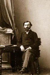 Guiseppe Verdi portréja 1813-1901.