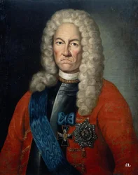 Jacob Daniel Bruce portréja 1669-1735, 18. század első harmada