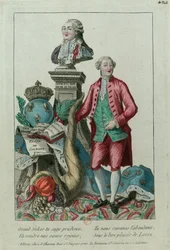 Jacques Necker portréja 1732-1804, 1781.