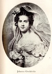 Joanna Grudzinska portréja, 19. század eleje.