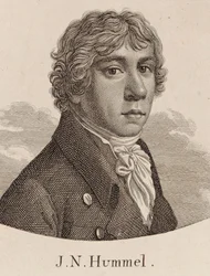 Johann Nepomuk Hummel portréja 1778-1837.