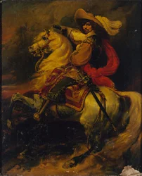 Josias Rantzau portréja 1609-1650, mint Franciaország marsallja, 1834 körül.