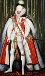 Lord Thomas Howard of Walden, Suffolk 1. grófjának portréja, 1598