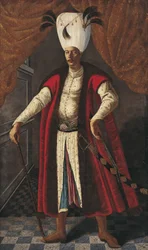 IV. Mehmed portréja 1642-1693, az Oszmán Birodalom szultánja, kb. 1681-1682