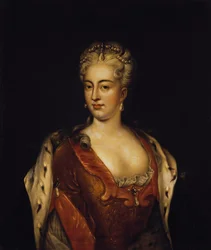 Charlotte Christine brunswick-wolfenbütteli hercegnő, Alekszej orosz cár feleségének portréja