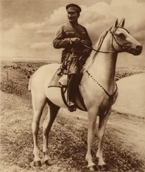 Szemjon Mihajlovics Budjonnij portréja 1883-1973.