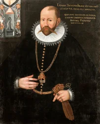Tycho Brahe portréja 1546-1601, 1596.