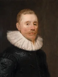 Egy úriember portréja, 1600-1700.