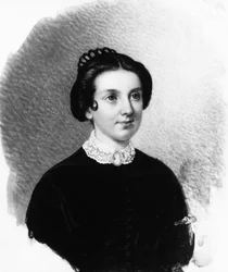 Hölgy portréja, kb. 1850.