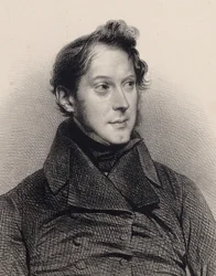 Amédée Méreaux zongoraművész és zeneszerző portréja 1802-1874.