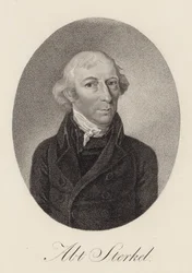 Franz Xaver Sterkel zongoraművész és zeneszerző portréja 1750-1817, 1816.