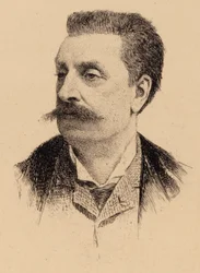 Victorin de Joncières zeneszerző portréja 1839-1903.