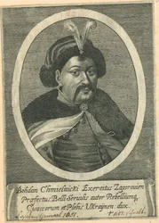 Bohdan Hmelnickij ukrán kozák hetman portréja 1595-1657