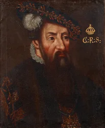 I. Gusztáv svéd király portréja 1496-1560, um 1700