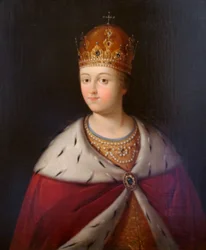 „Szófia Alekszejevna régens portréja”, 19. század első fele