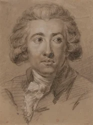 André Ernest Modeste Grétry zeneszerző portréja 1741-1813, XVIII. század második fele.