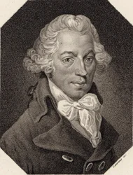Ignace Pleyel zeneszerző portréja 1757-1831.