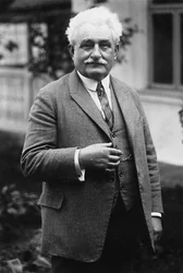 Leos Janacek zeneszerző portréja 1854-1928.